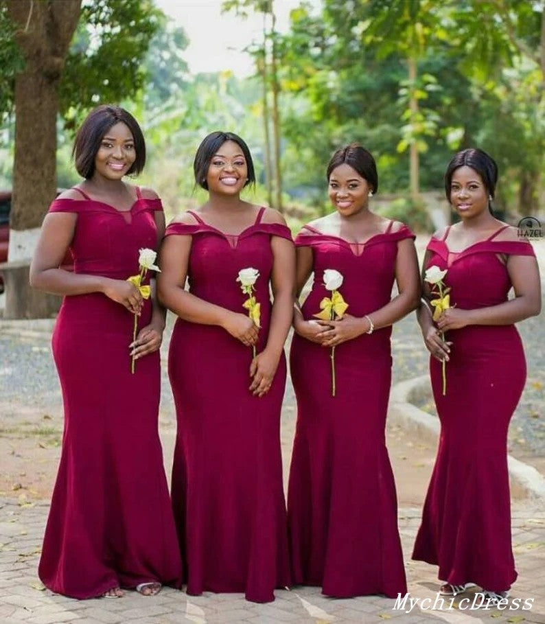 Shop Gorgeous Burgundy Bridesmaid Dresses for a Timeless Wedding