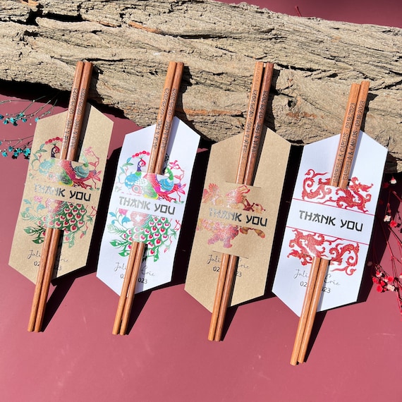 Custom Chopsticks for Weddings: A Symbol of Happiness and Love