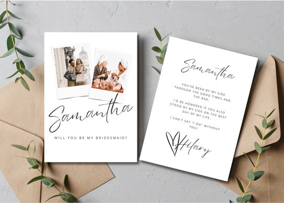 Custom Bridesmaid Proposal Cards – Ask Your Loved Ones with Style & Creativity