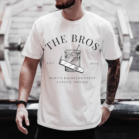 Best Funny Groomsmen Shirts for Bachelor Parties and Weddings