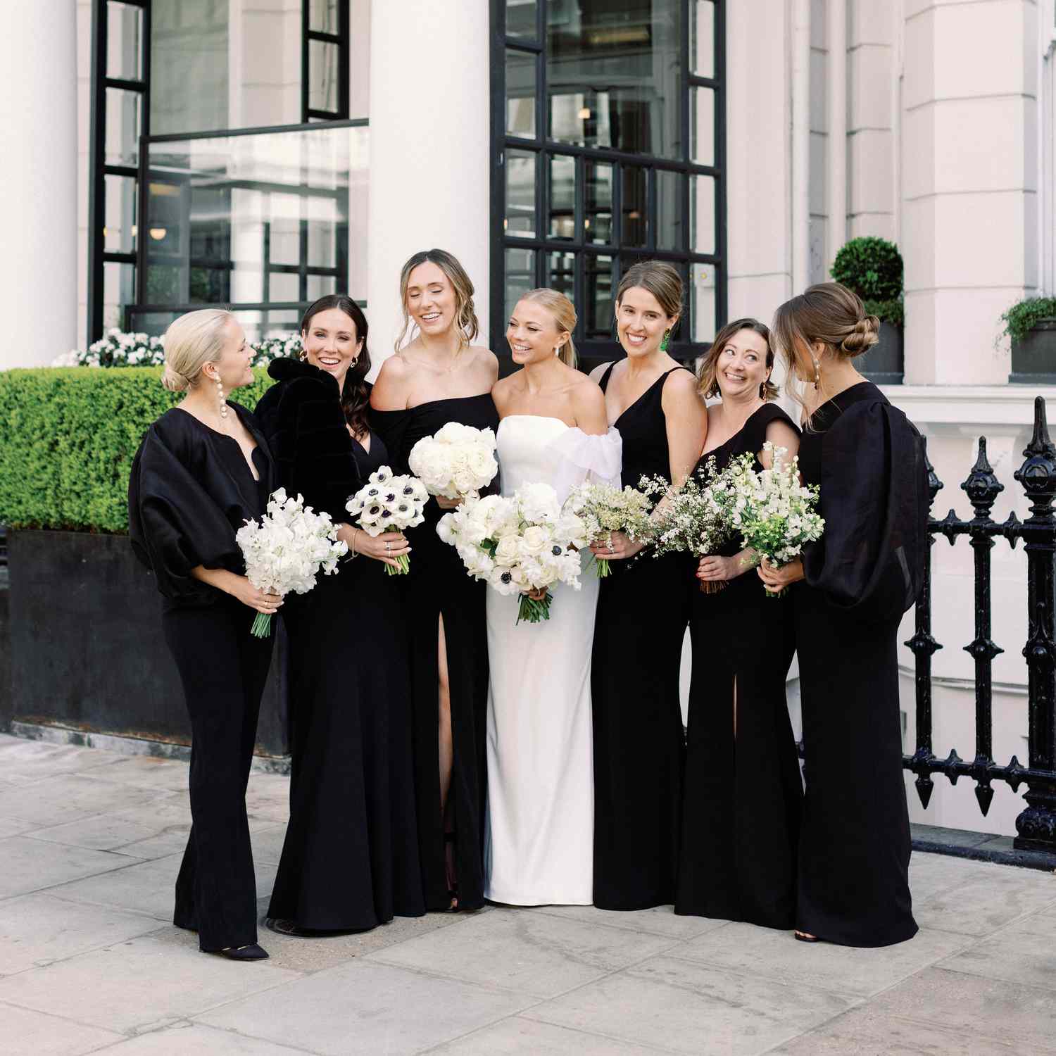 winter wedding bridesmaid dresses