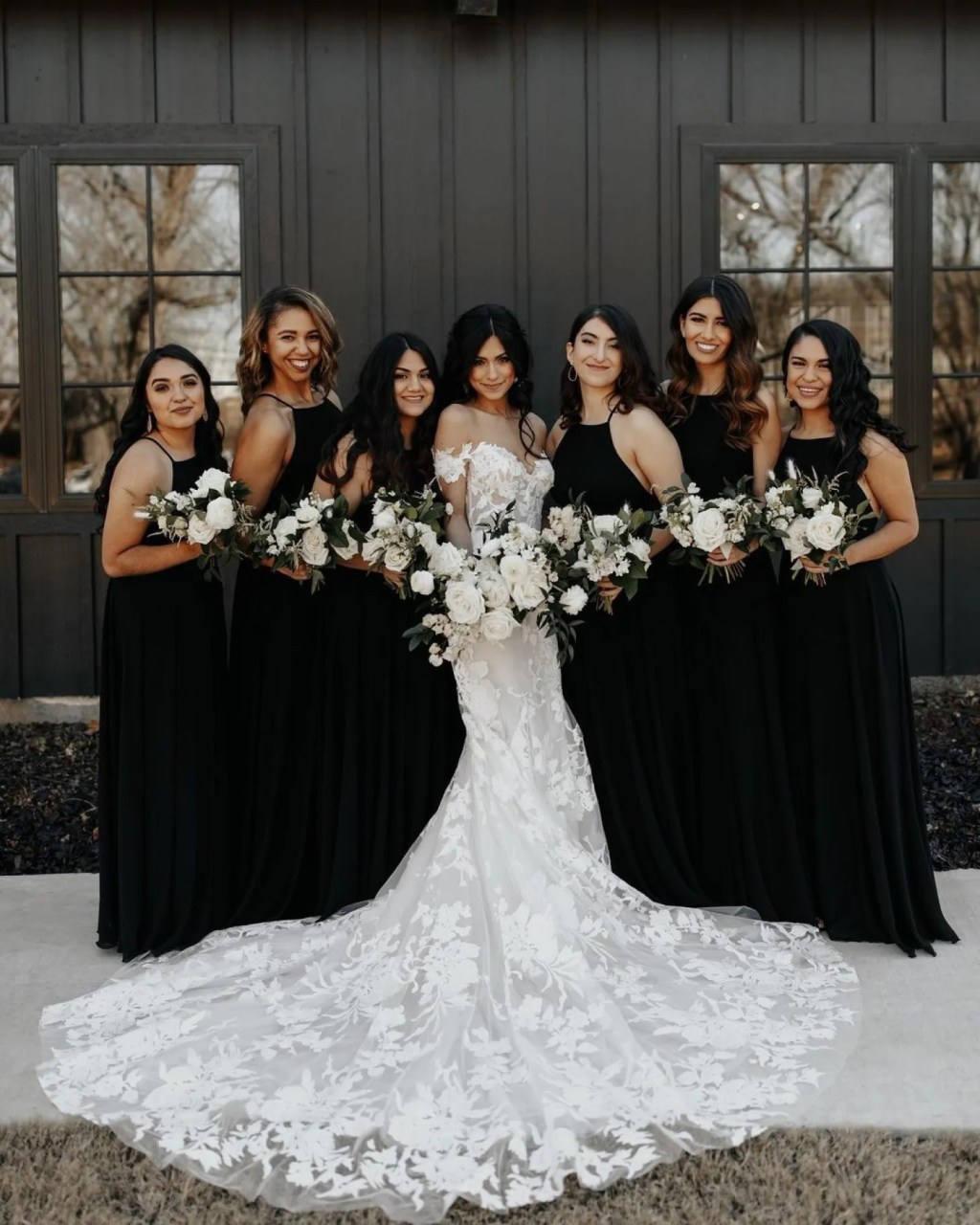 Affordable and Stylish Mismatched Black Bridesmaid Dresses for Your Big Day