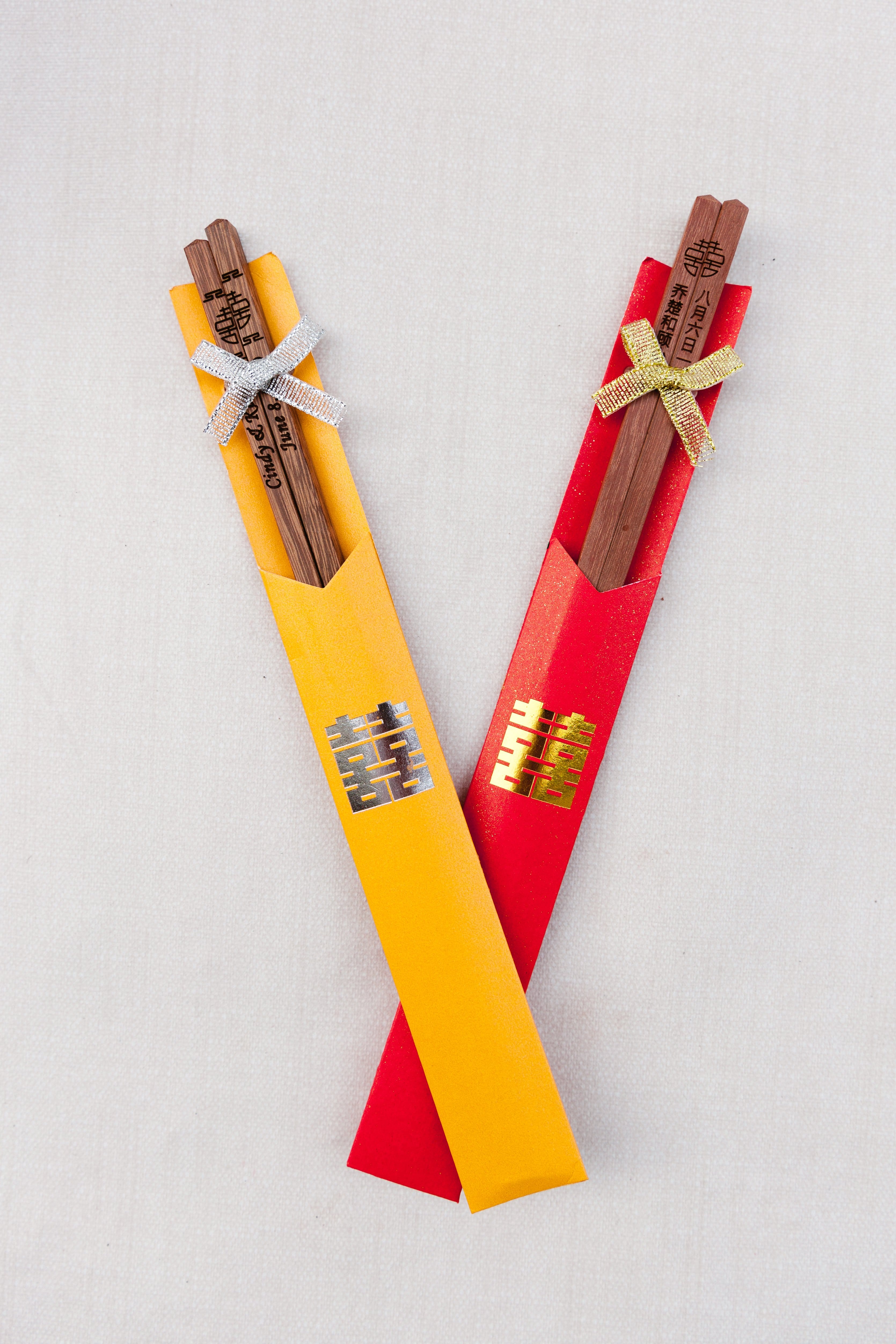 Custom Chopsticks for Weddings: A Symbol of Happiness and Love