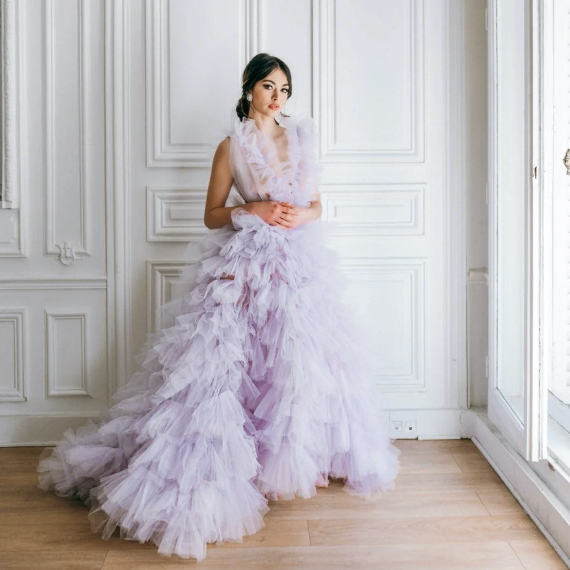 Charming Lilac Wedding Gowns: A Dreamy Touch for Your Big Day