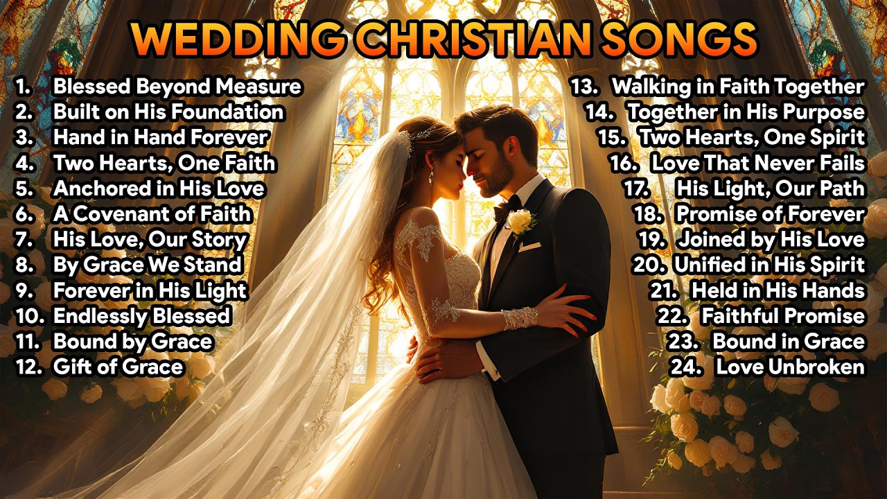 Heartfelt Wedding Praise and Worship Songs to Celebrate Love and Faith