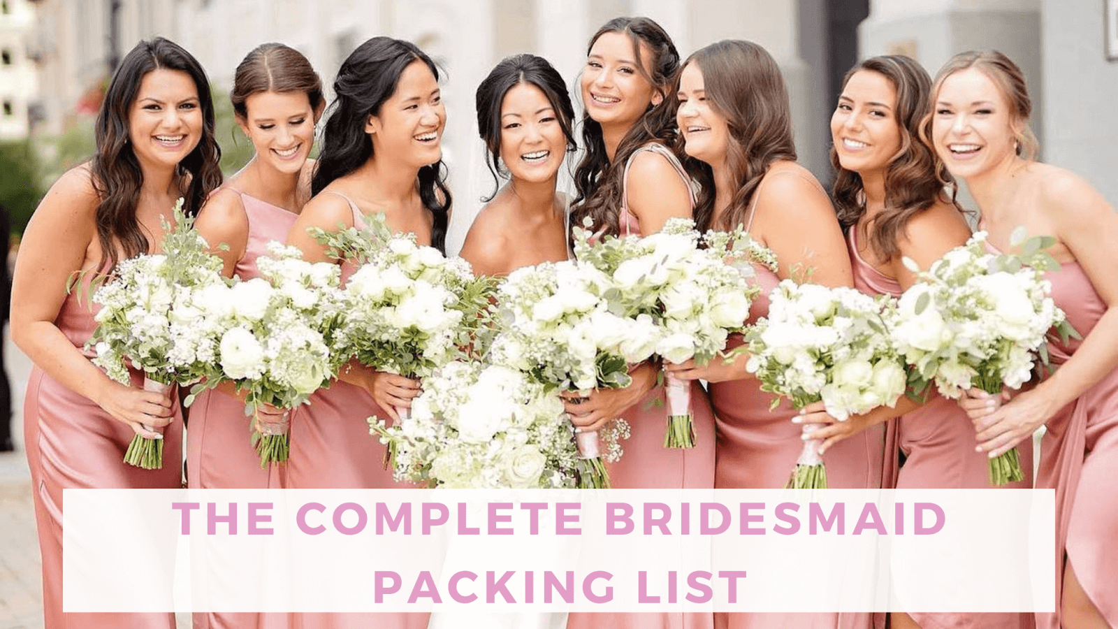 Complete Bridesmaid Packing List for Wedding Weekend and Overnight Stay