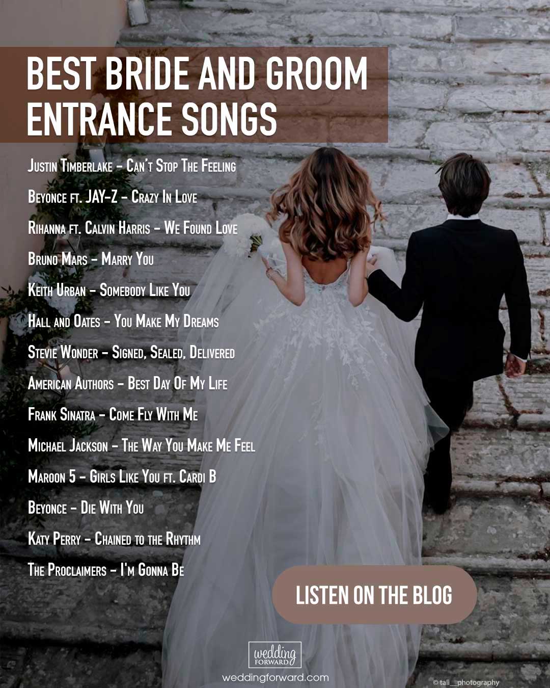 wedding ceremony songs for bridesmaids