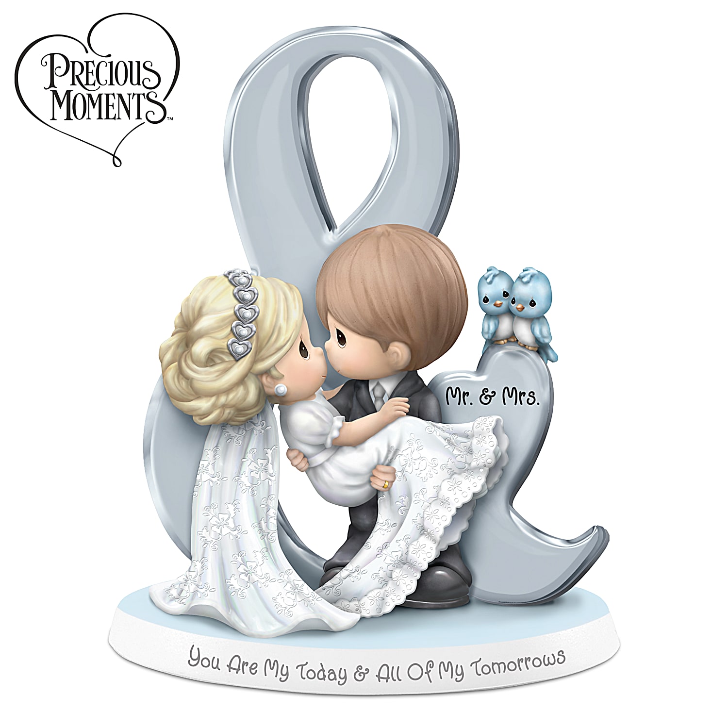 Limited Edition Precious Moments Bride and Groom Figurine – Celebrate Your Special Day