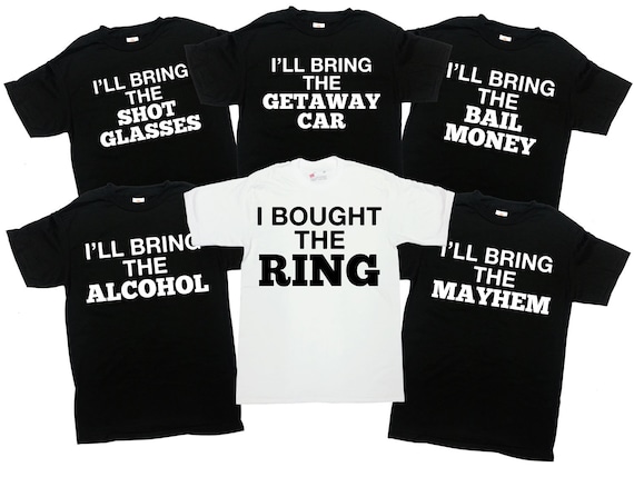 Best Groomsmen Shirts with Funny Sayings – Perfect for Your Big Day