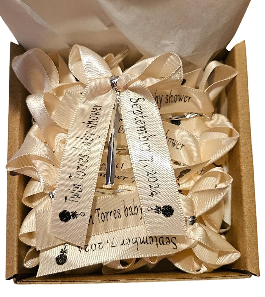 Custom Wedding Favor Ribbons: Add a Unique Flair to Your Celebration