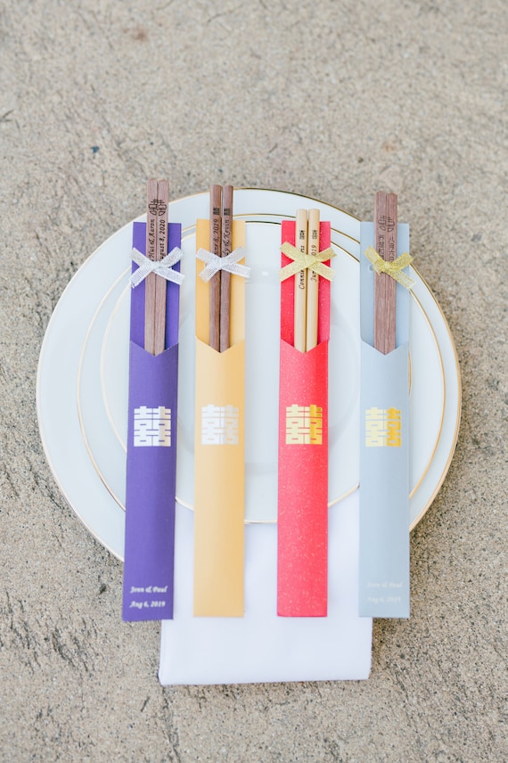 Custom Chopsticks for Weddings: A Symbol of Happiness and Love