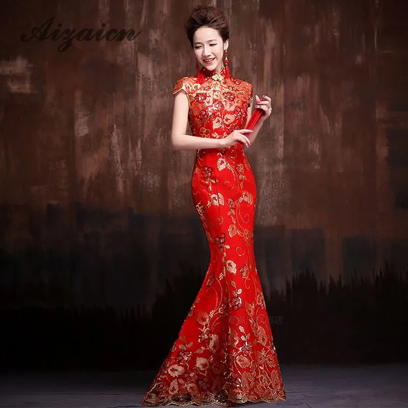 Stunning Modern Cheongsam Wedding Gowns for a Timeless Celebration