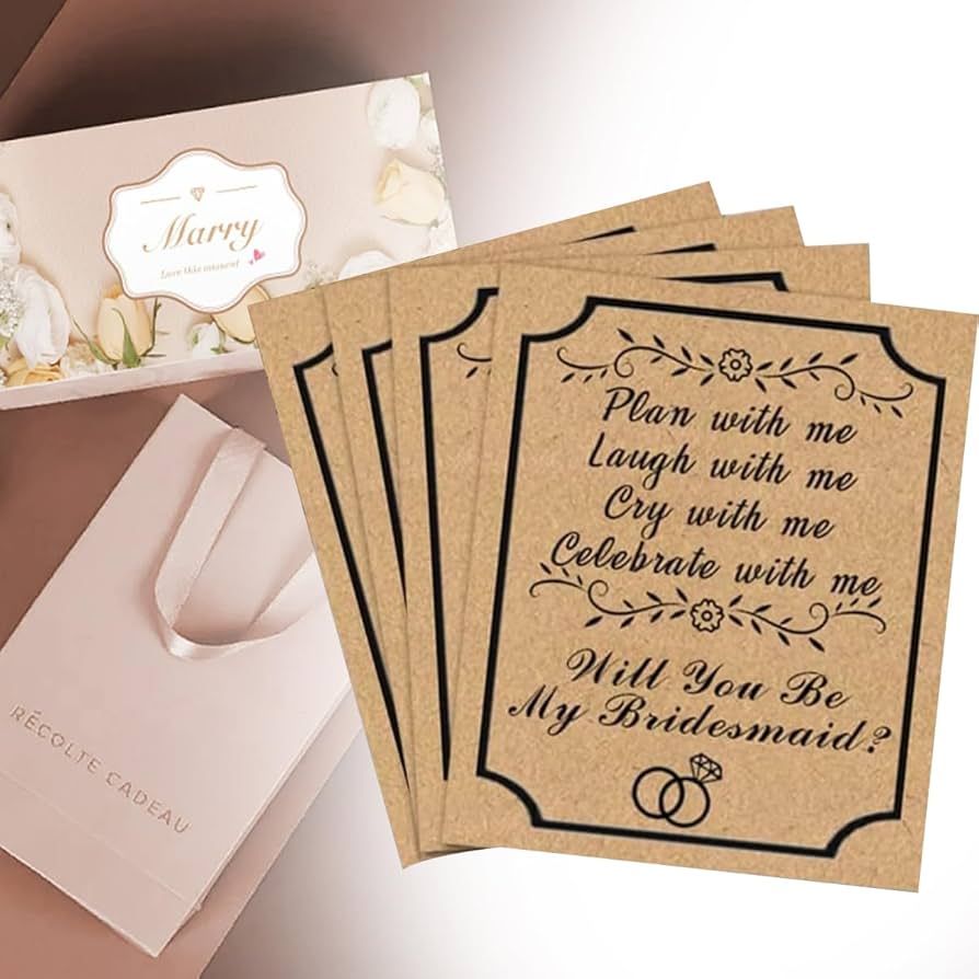 Custom Bridesmaid Proposal Cards – Ask Your Loved Ones with Style & Creativity