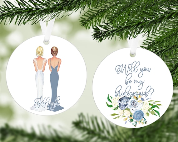 Bridesmaid Ornament: The Perfect Keepsake for Your Besties