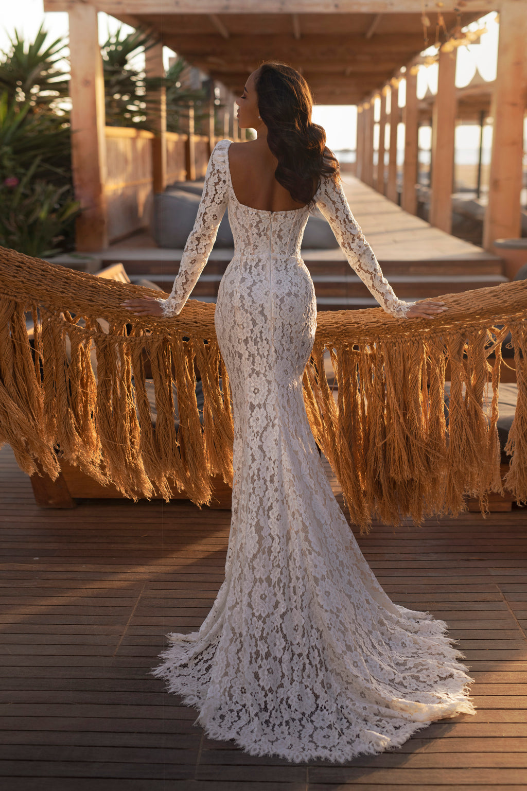 Gorgeous Sheer Lace Wedding Dresses for Your Big Day