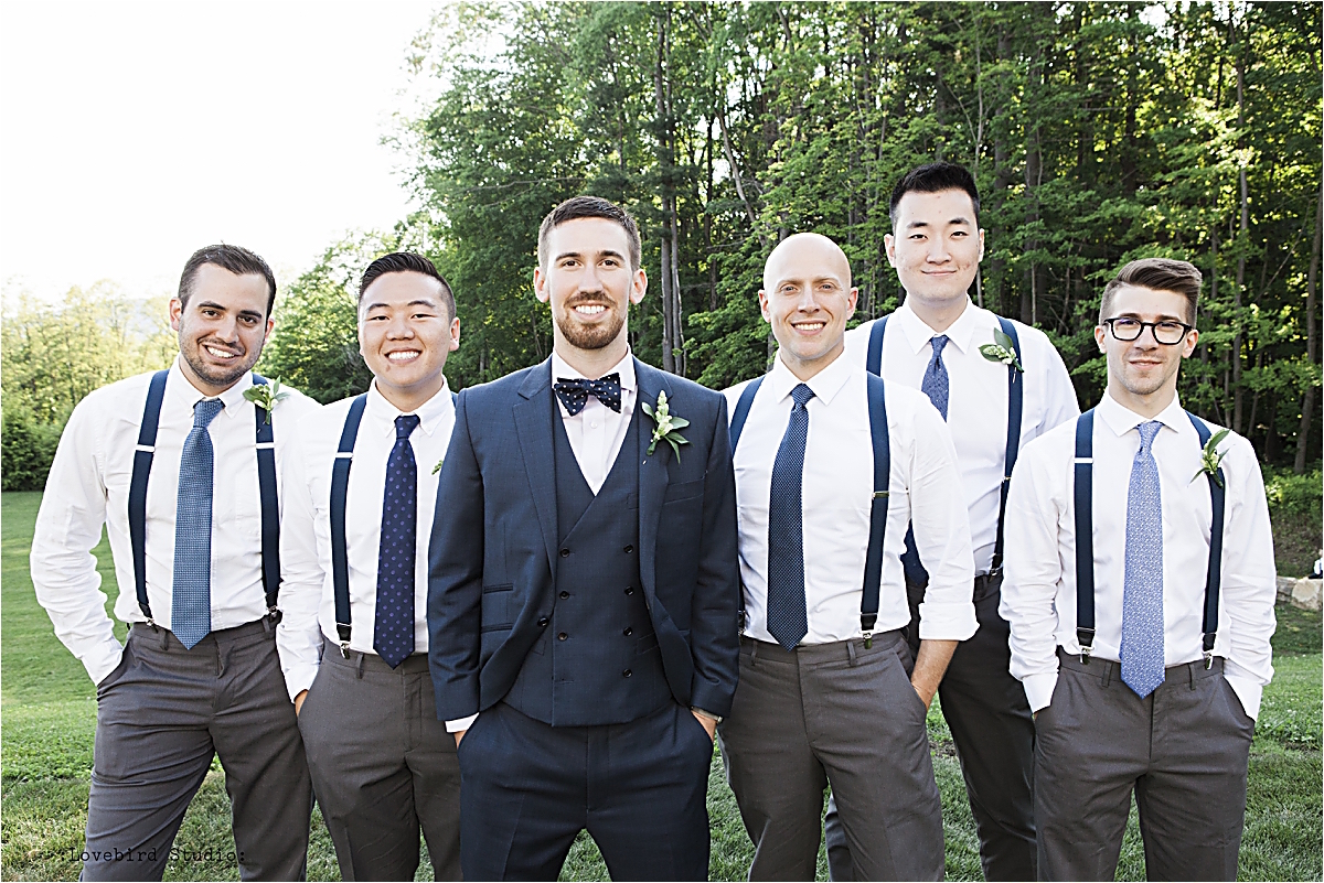 Groomsmen Outfits Suspenders: Matching Your Wedding Theme with Flair