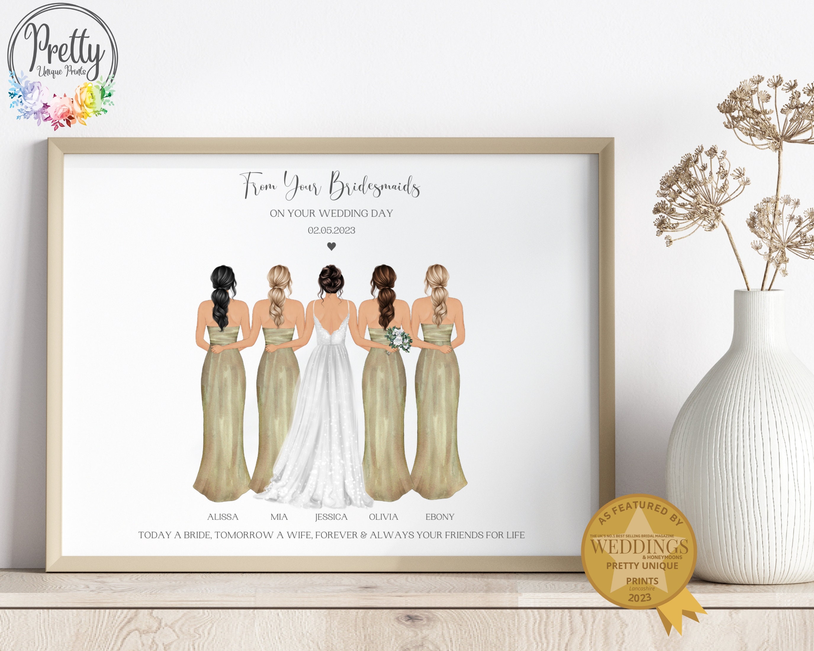 Find the Perfect Wedding Present for Bride from Bridesmaid