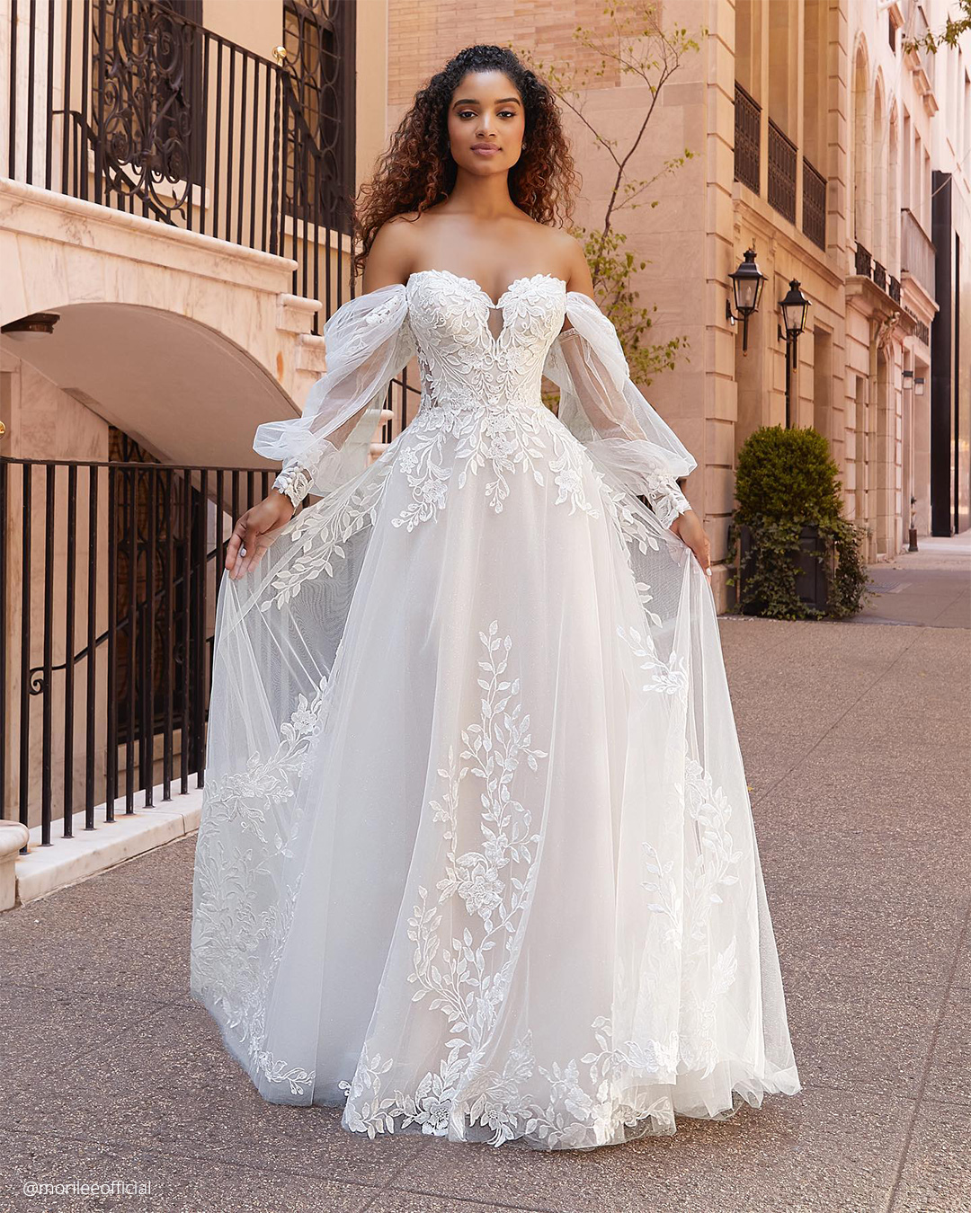 Drop Shoulder Wedding Gown: Tips for Choosing One