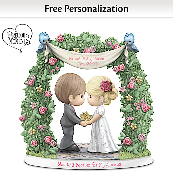 Personalized Precious Moments Bride and Groom Keepsakes and Gifts