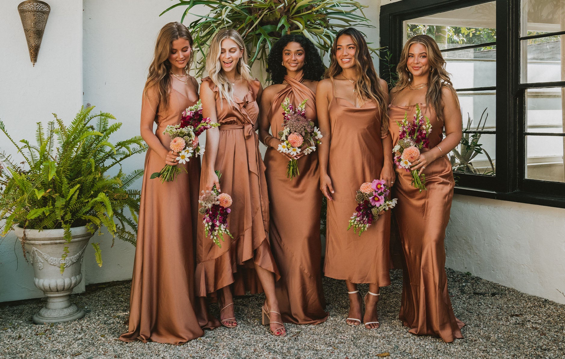 Stunning Autumn Bridesmaids Styles for Your Big Day