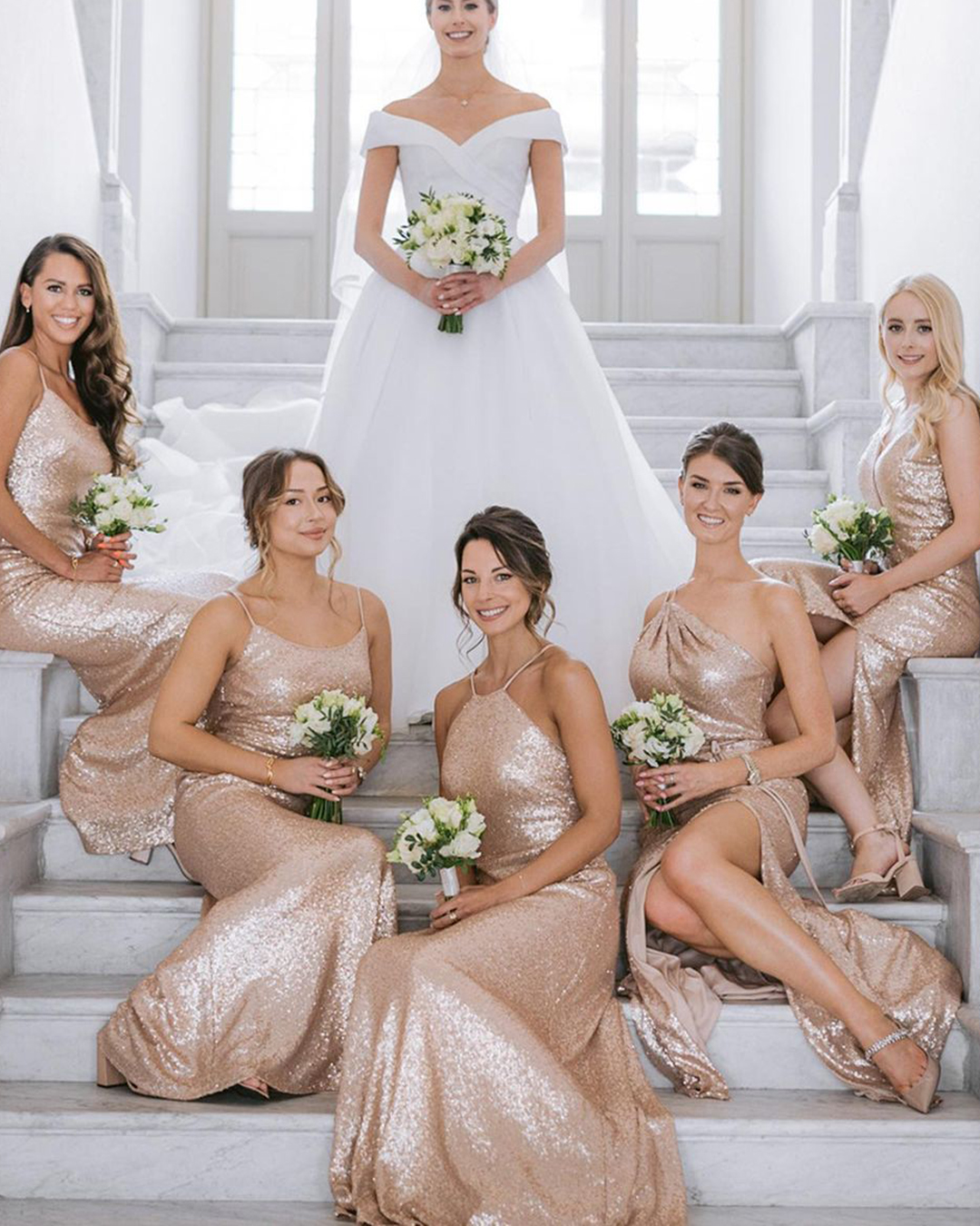 Gold and Silver Bridesmaid Dresses: These Options Are Worth Considering!