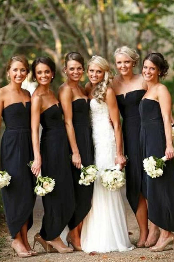 Affordable Short Black Bridesmaid Dresses: Get the Look for Less.