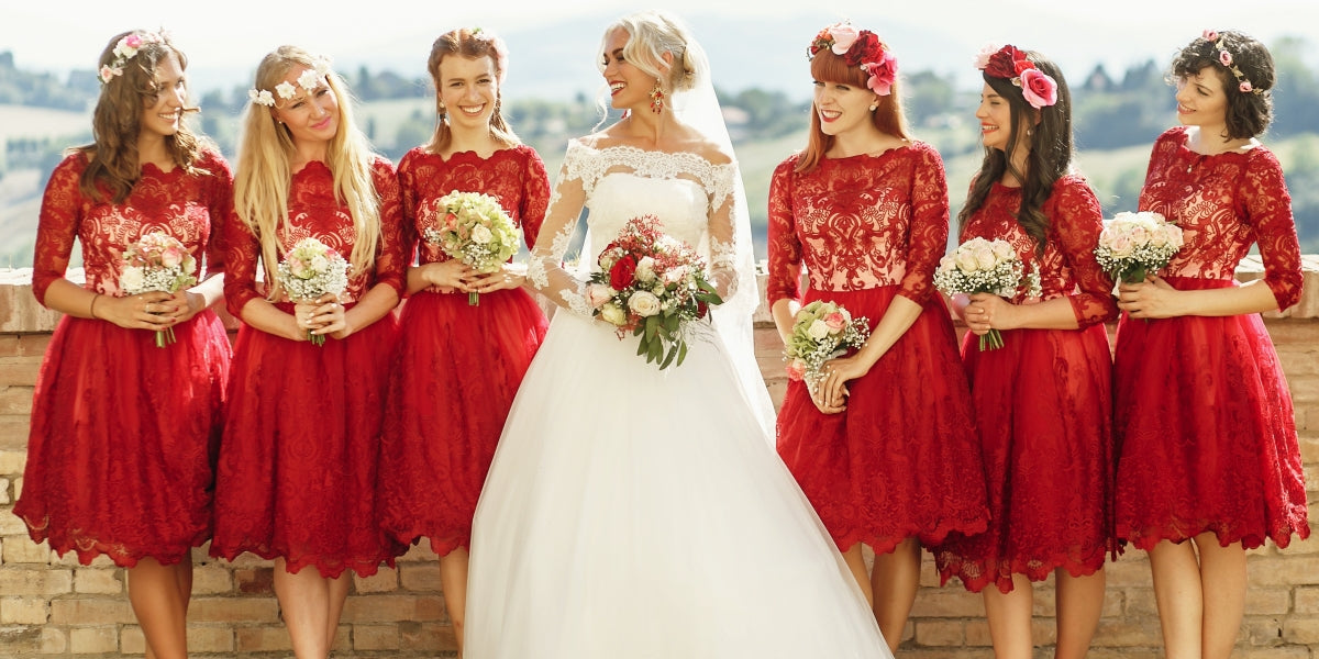 Stunning Womens Red Bridesmaid Dresses: Find Your Perfect Match!