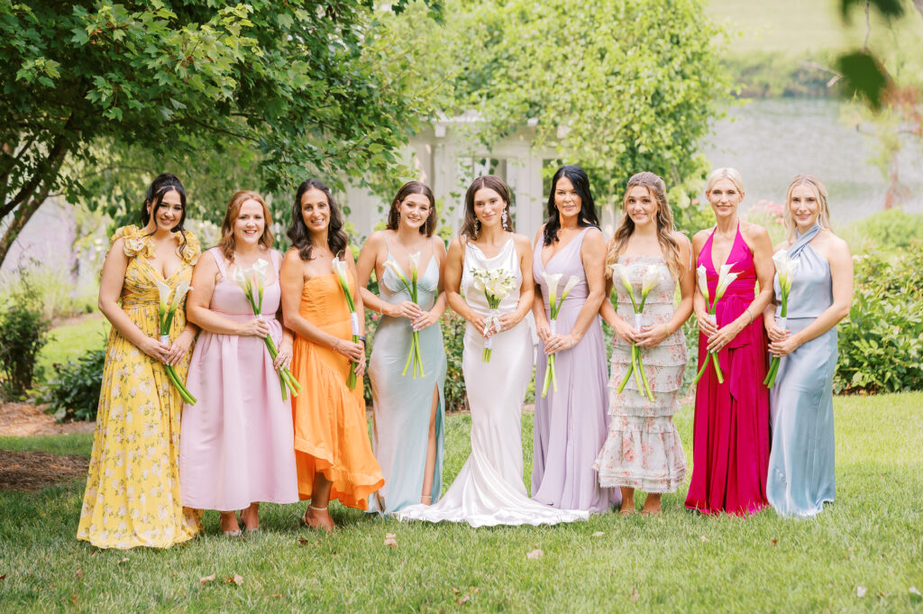 Gorgeous Mixed Pastel Bridesmaid Dresses for Your Big Day