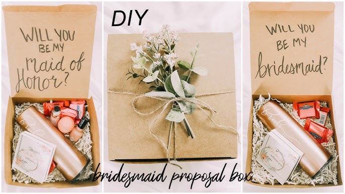 How to Make a DIY Bridesmaid Proposal: Simple Steps!