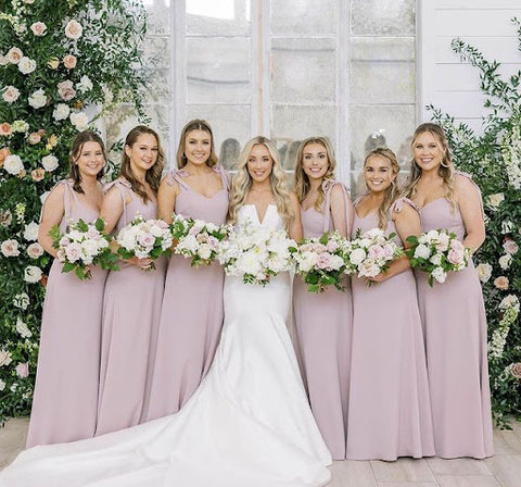 Gorgeous Mixed Pastel Bridesmaid Dresses for Your Big Day