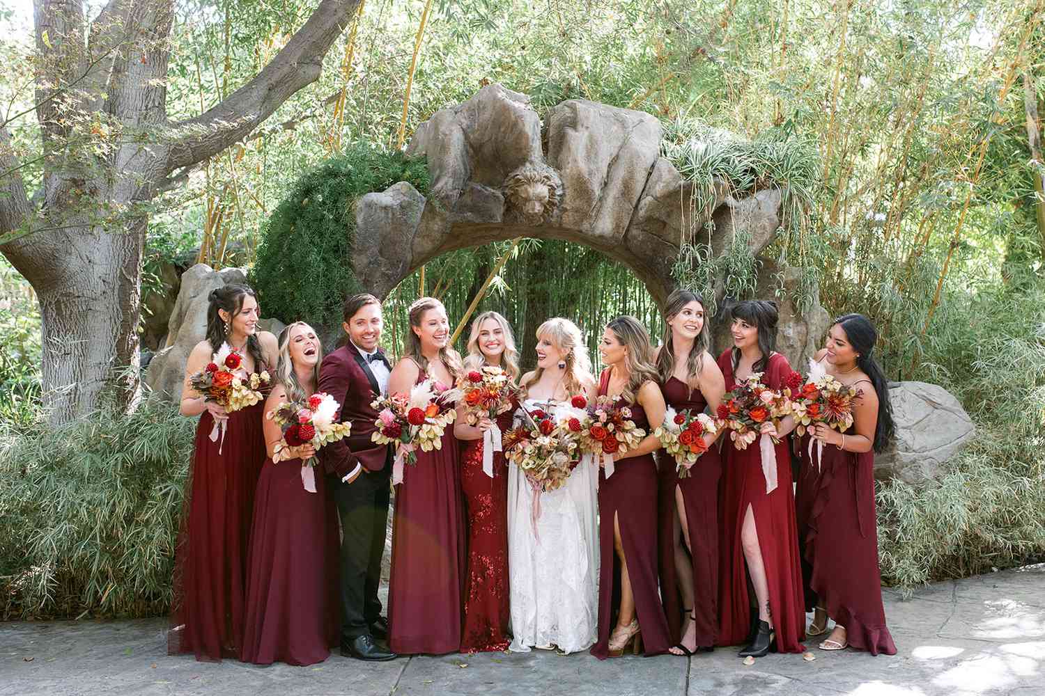 Best Burgundy Floral Bridesmaid Dresses for Every Season