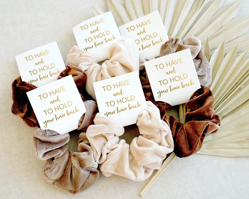 Bridesmaid Scrunchie Trends (Trendy Bridesmaid Scrunchies Ideas for Your Big Day)