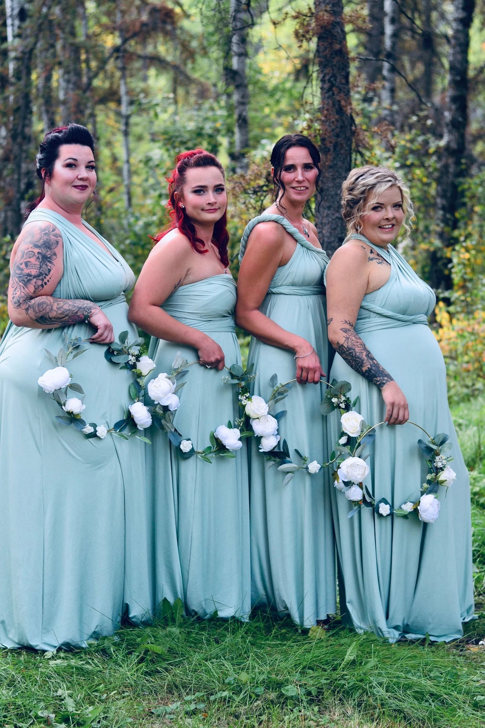 Stunning Plus Size Teal Bridesmaid Dresses for Your Big Day