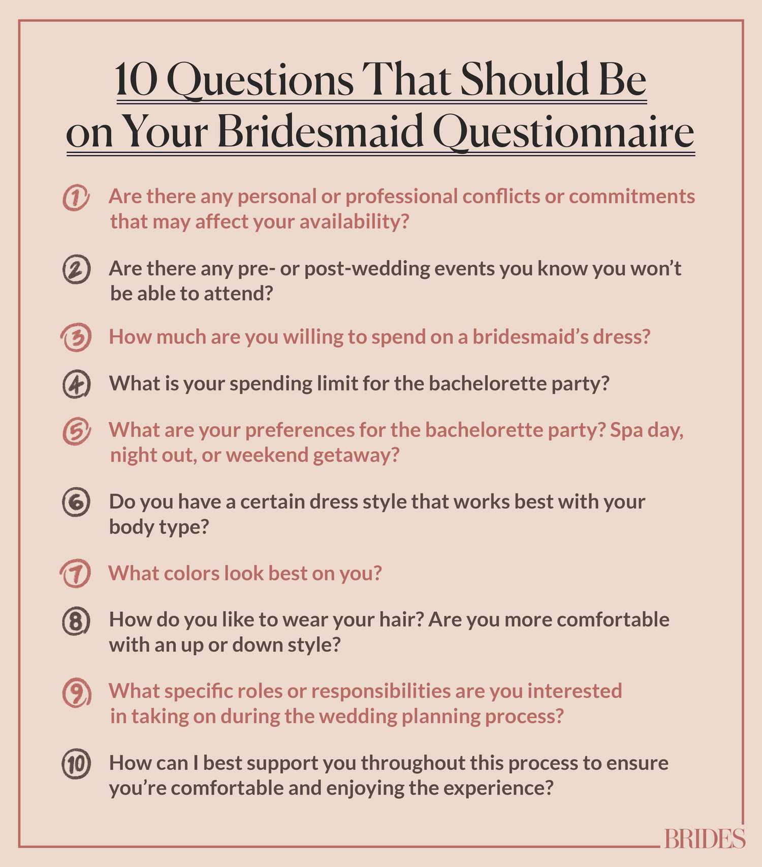 Top Questions to Ask Your Bridesmaids To Plan the Bachelorette