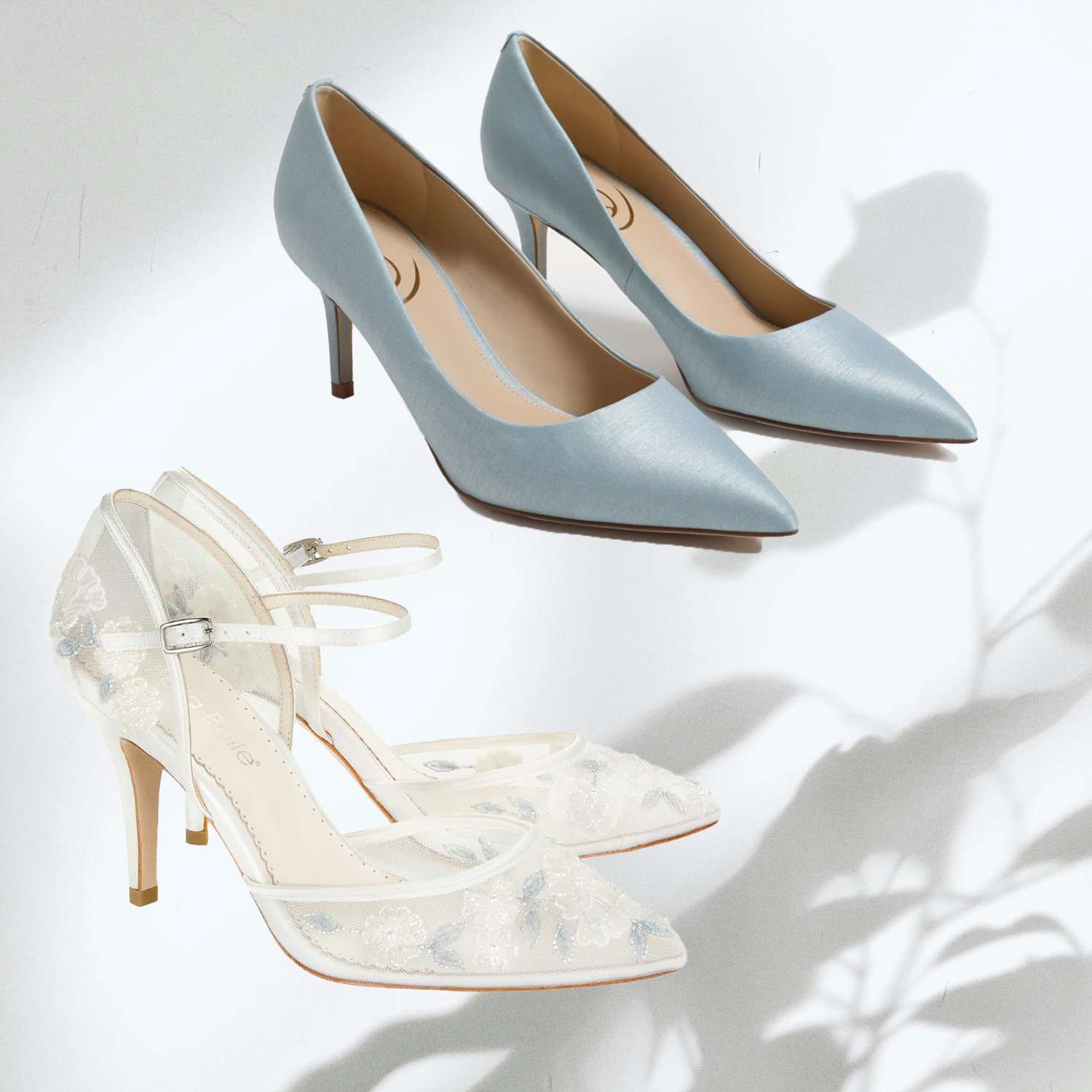 Something Blue Heels for Brides: Your Perfect Wedding Day Shoes