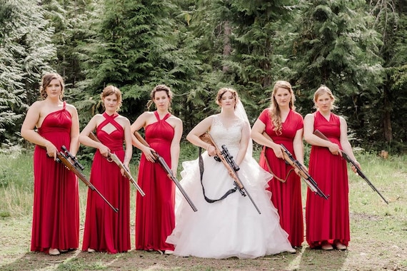 Stunning Womens Red Bridesmaid Dresses: Find Your Perfect Match!