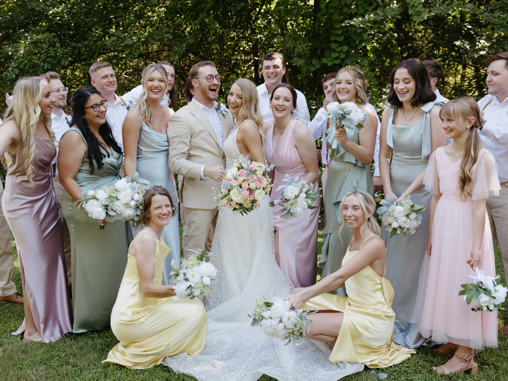 Shop Dreamy Pastel Bridesmaids Dresses for Your Big Day