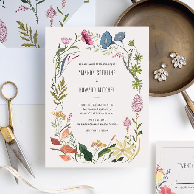 Get Inspired: Wildflower Wedding Invitations Ideas and Designs