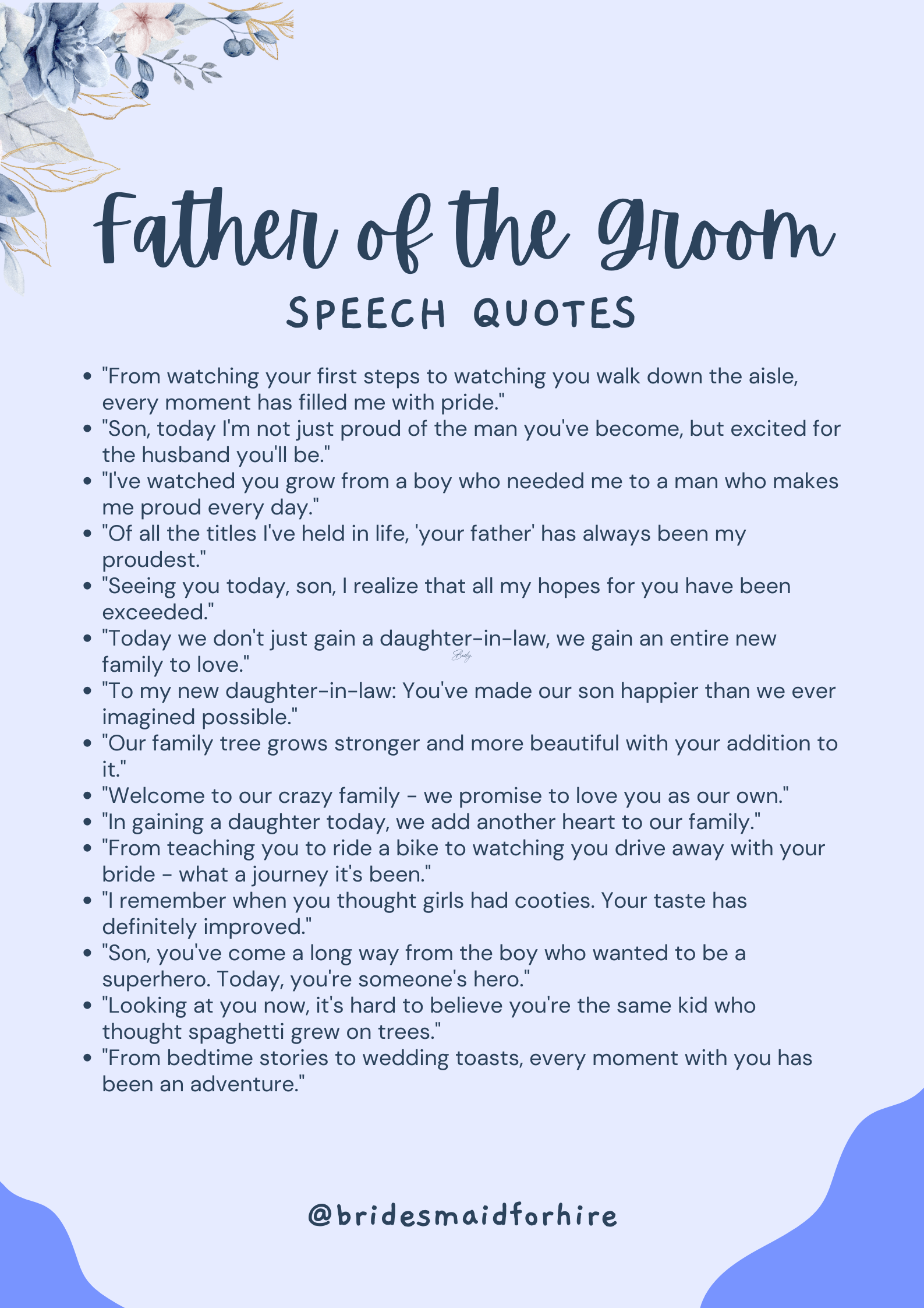 Father of the Groom Speech Examples: (Funny & Touching Ideas for Your Sons Big Day)