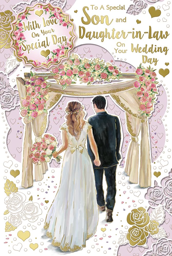 The perfect wedding card to son: Express your love and joy!