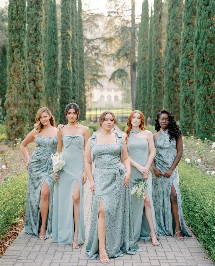 Cute and Affordable Pastel Bridesmaid Dresses Online