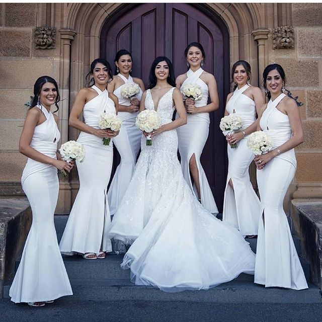 Discover Stunning White Dresses for Your Bridesmaids Today