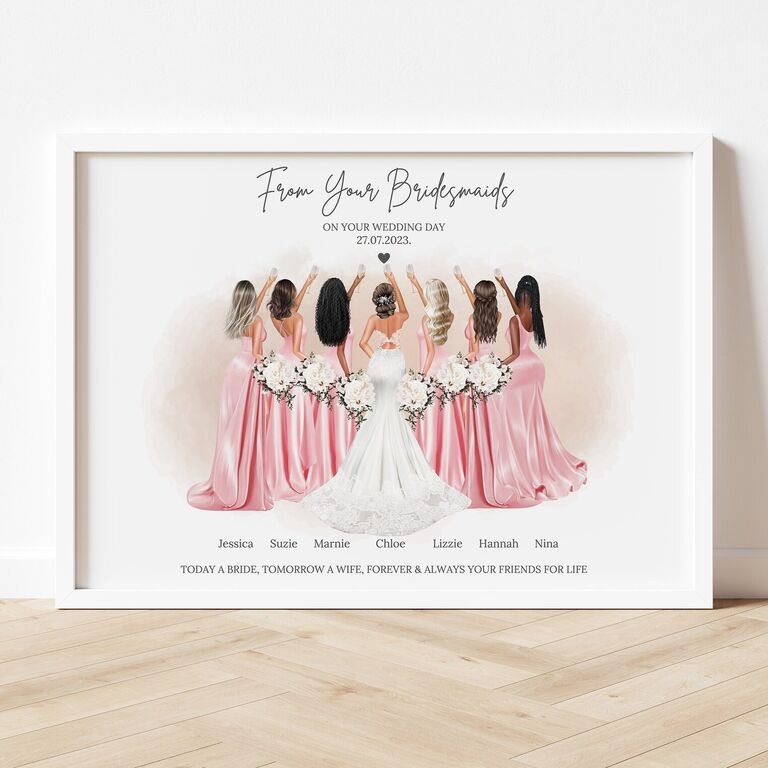 Perfect Wedding Day Gift for Bride from Bridesmaid: Sentimental & Sweet