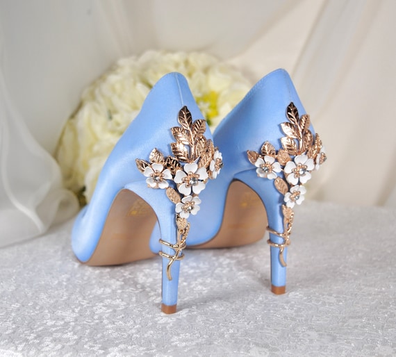 Something Blue Heels for Brides: Your Perfect Wedding Day Shoes