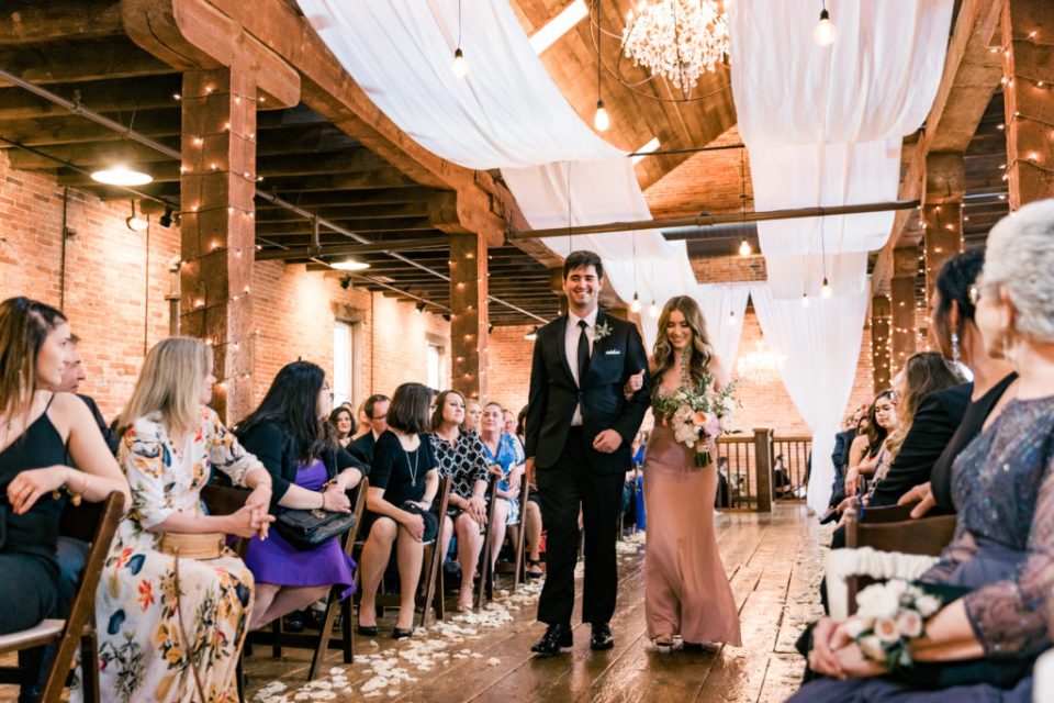 Wedding Party Entrance Help:  Tips for 2 Groomsmen and 1 Bridesmaid!