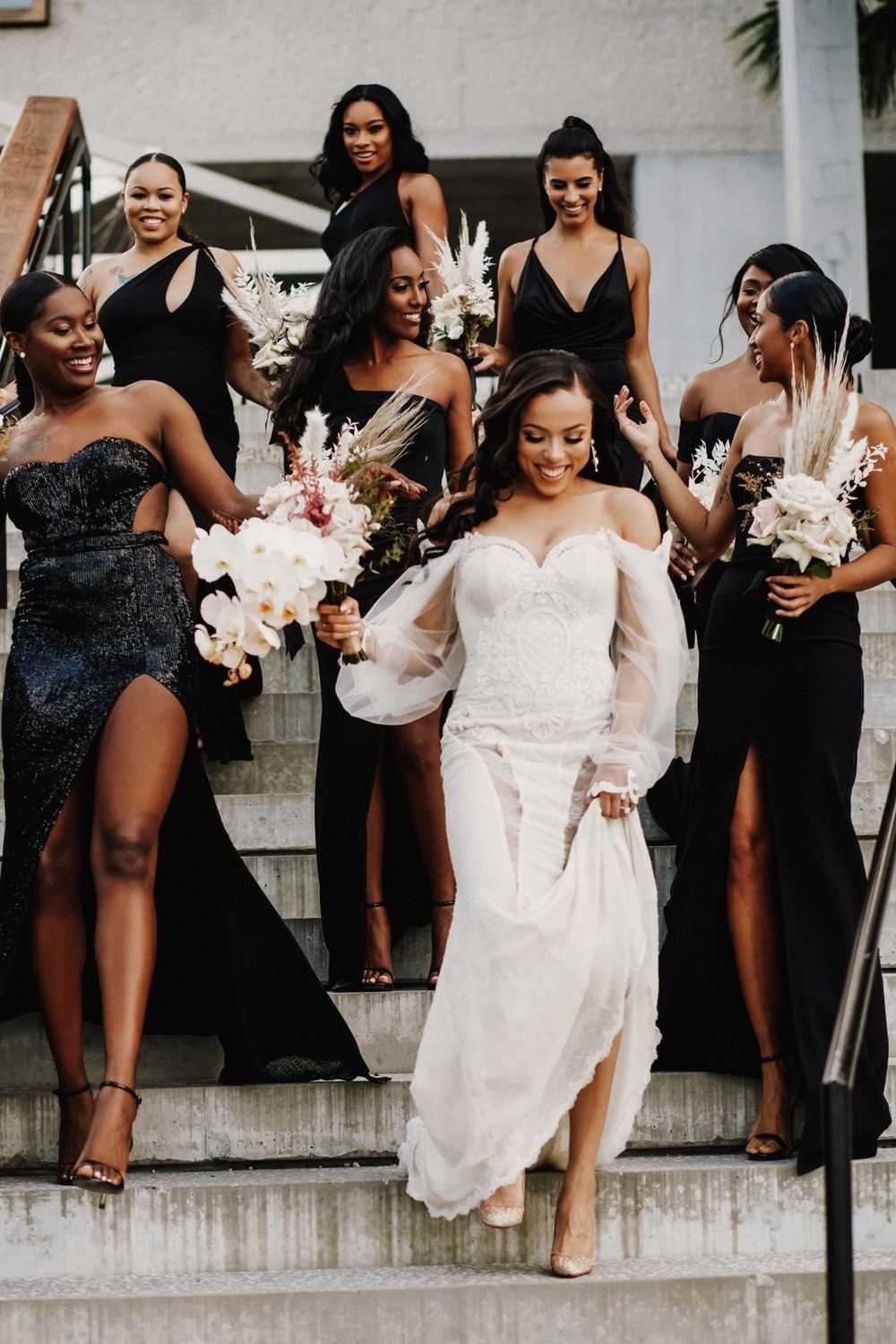 Find Stunning Champagne and Black Bridesmaid Dresses: Styles That Will Wow Everyone!