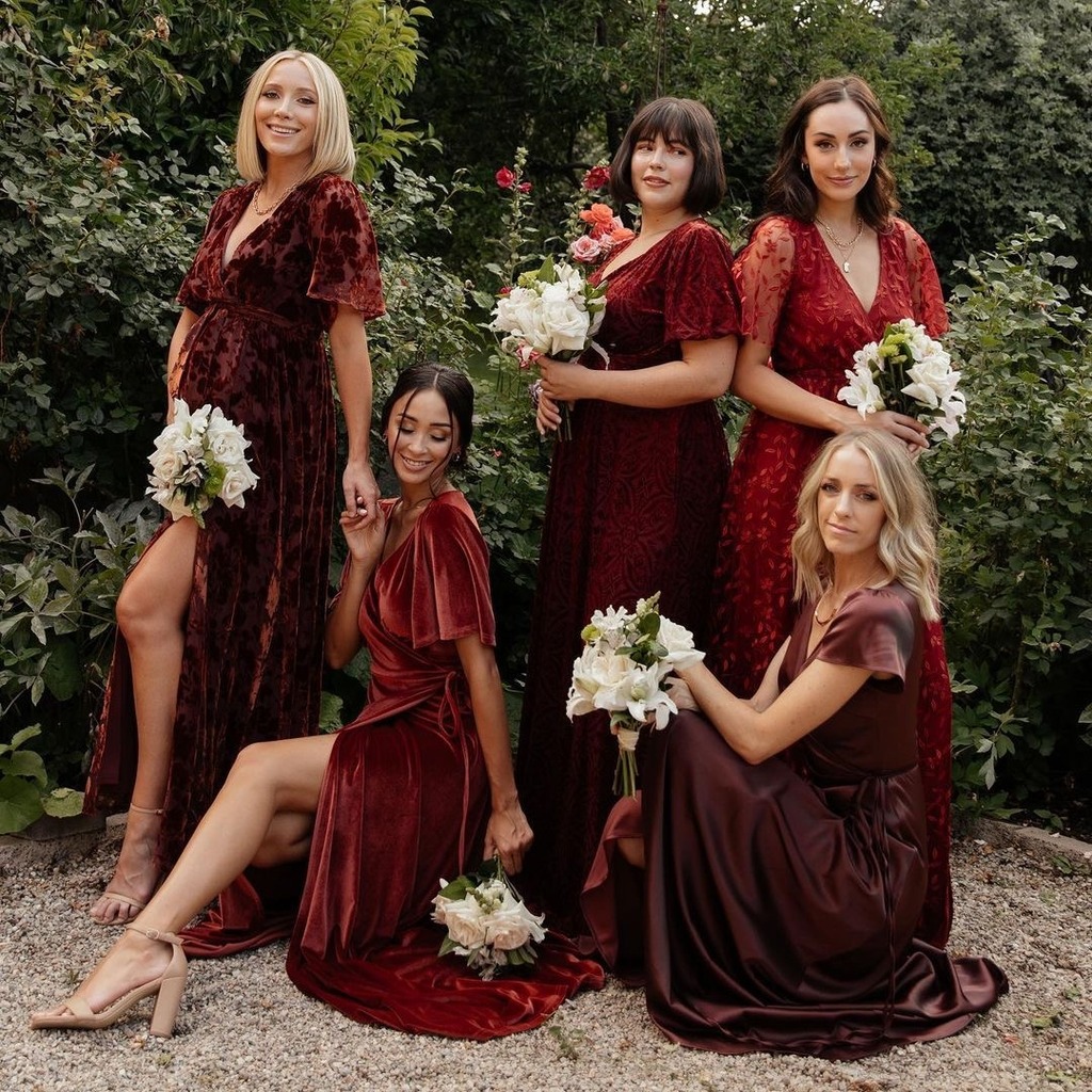 Shop Stylish Merlot Bridesmaid Dresses: Tips for Your Big Day