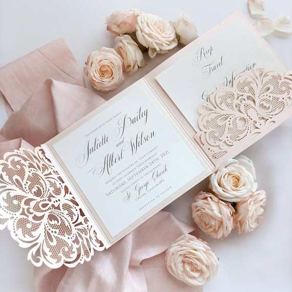 Laser Cut Wedding Cards: Where to Buy and What to Expect from these unique invitations