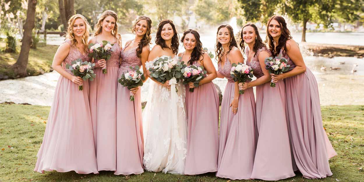 Find Your Perfect Wedding Pink Bridesmaid Dresses Today