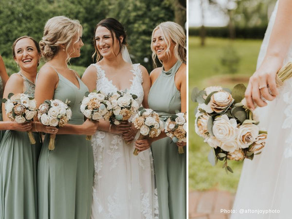 Stunning Green Bridesmaid Bouquets: Ideas and Inspiration for You